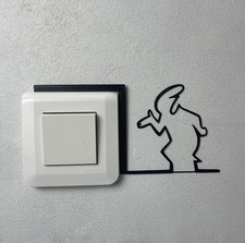 Déco Interrupteur la Ligne - Décoration Murale -  Wall Art - Idée Cadeau