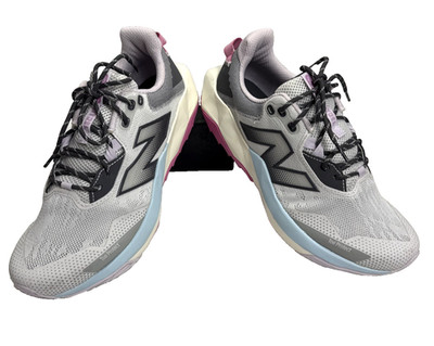 New Balance DynaSoft Nitrel v6 Trail Running Shoes Grey Womens Size 12 WTNTRLG6