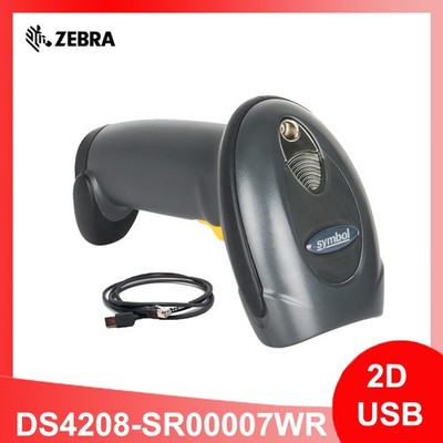 Symbol DS4208-SR00007WR 1D/2D Barcode Scanner Imager Wired Handheld w/ USB Cable
