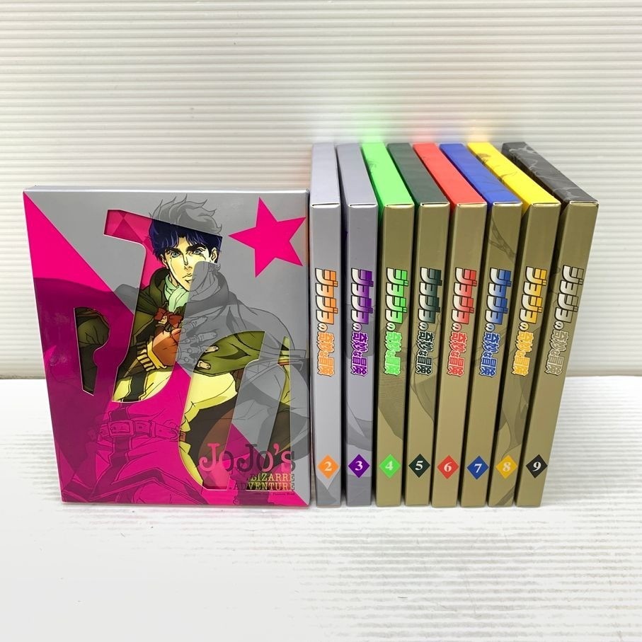 JoJo's Bizarre Adventure First Press Limited Edition Blu-ray Set