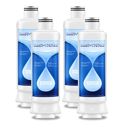 KC-SUPPLIER 4 PACK Samsung DA97-17376B HAF-QIN/EXP REFRIGERATOR Water Filter US