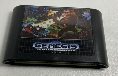 Toki: Going Ape Spit Sega Genesis - Cleaned/Tested - Not Authentic