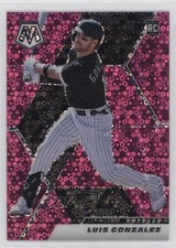 2021 Panini Mosaic Rookie Quick Pitch Pink Prizm 8/20 Luis Gonzalez #229 2t9