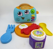 Leap Frog Yum -2-3 Toaster Musical Learning Toy  Accessories.