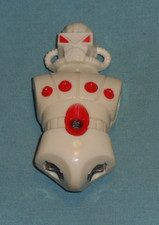 vintage Mego Micronauts FORCE COMMANDER TORSO  HEAD body parts lot FREE SHIP
