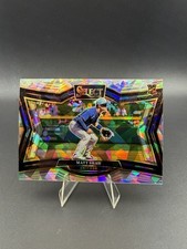 Will Clark Texas Rangers 2025 Panini Select Tiger Prizm Diamond Level SSP