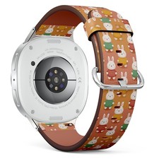 Bunnies Sweaters Autumn Vegan Leather Watch Band 40/44/46mm
