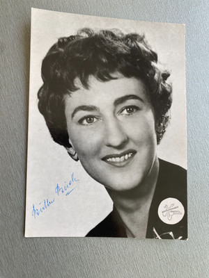BIRTHE BUCH ( 1998) original signed  Autogrammkarte 10x15 Autogramm SELTEN !!!