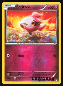 Spritzee - 84/122 - Common Reverse Holo - BREAKpoint - Pokemon Card