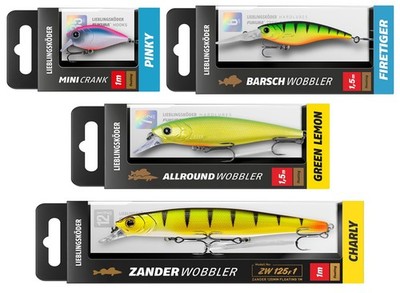 Lieblingsköder Wobbler Set - trübes Wasser 3