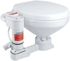 SEAFLO 24V Large Size Twist Flush Electric Marine Toilet SFMTE2-02-R Ship By USA