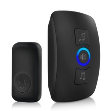 500ft Plug And Play Wireless Doorbell Loud Sound Home Front Door Alert Bell