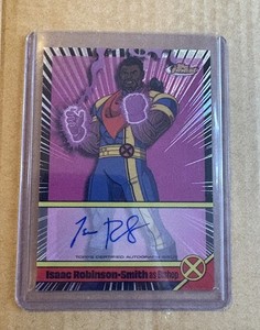 2025 Topps Finest Marvel X-Men '97 Lawrence Isaac Robinson-Smith as Bishop Auto