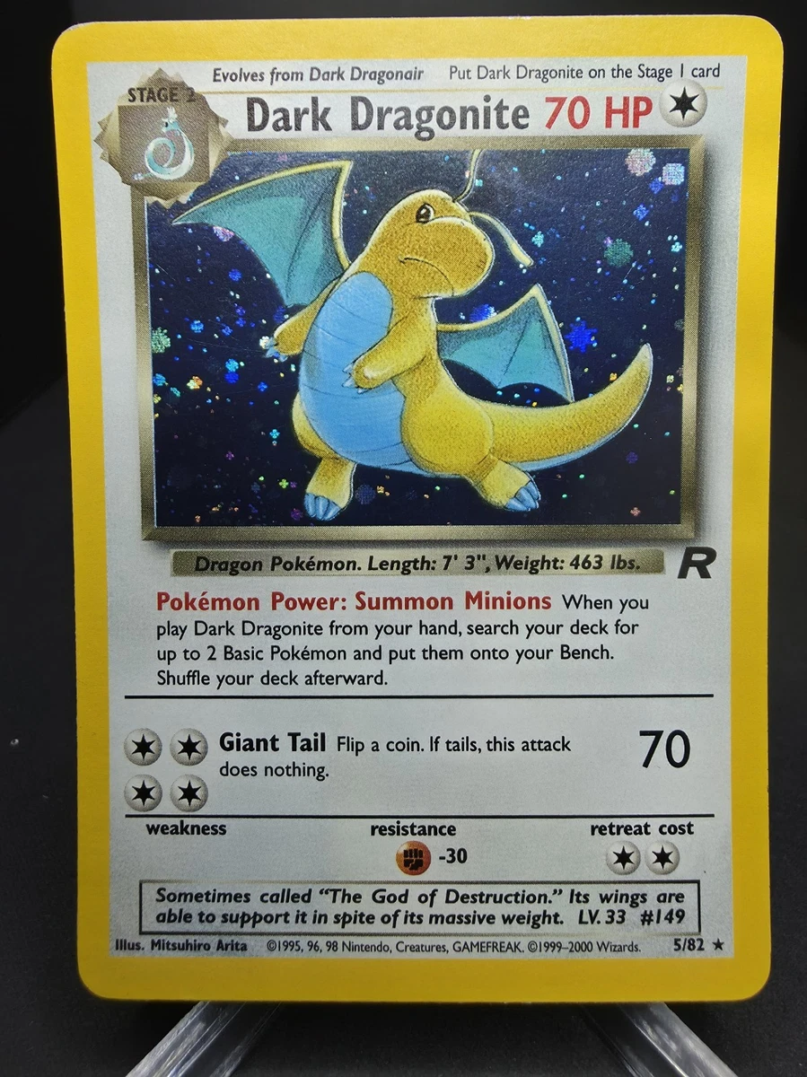 Dark Dragonite Pokémon TCG Cards for sale | eBay