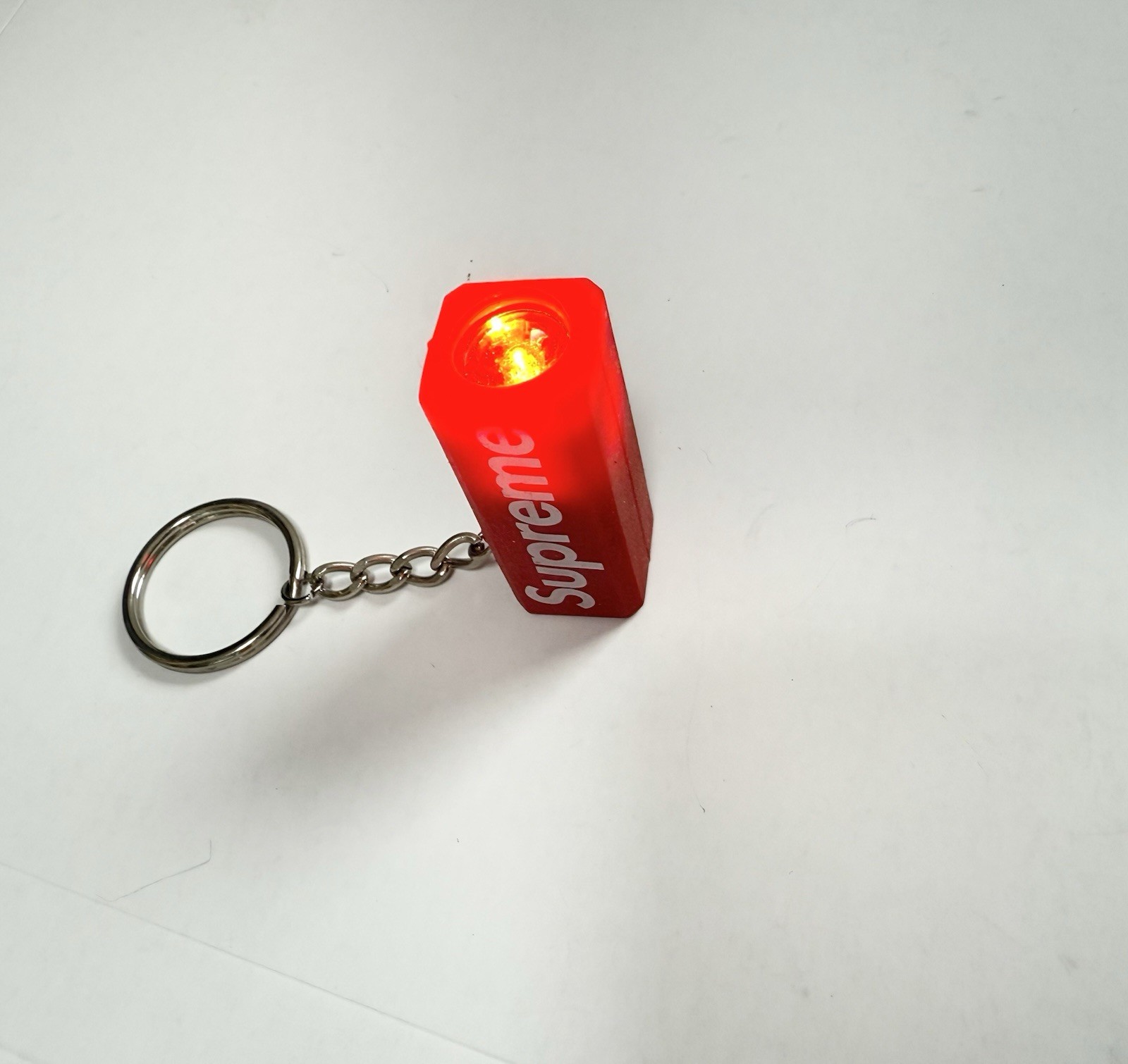 Supreme Flashlight Keychain Red 2012 - image 3