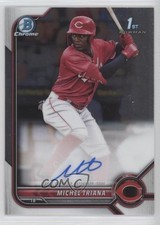 2022 Bowman Chrome Prospect Auto Michel Triana #CPA-MT Auto qf6