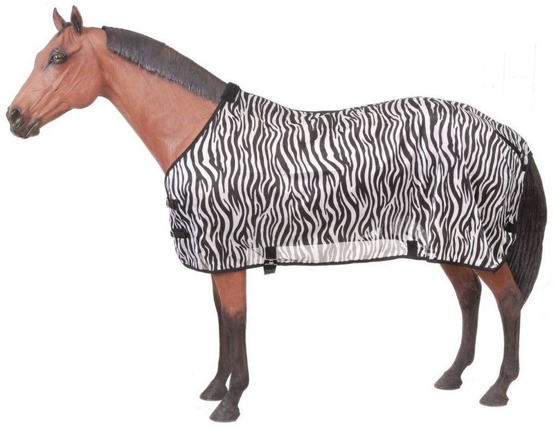 Tough 1 Sheet Mesh Lightweight Adjustable Fly 75" Zebra 34-7600 CLEARANCE