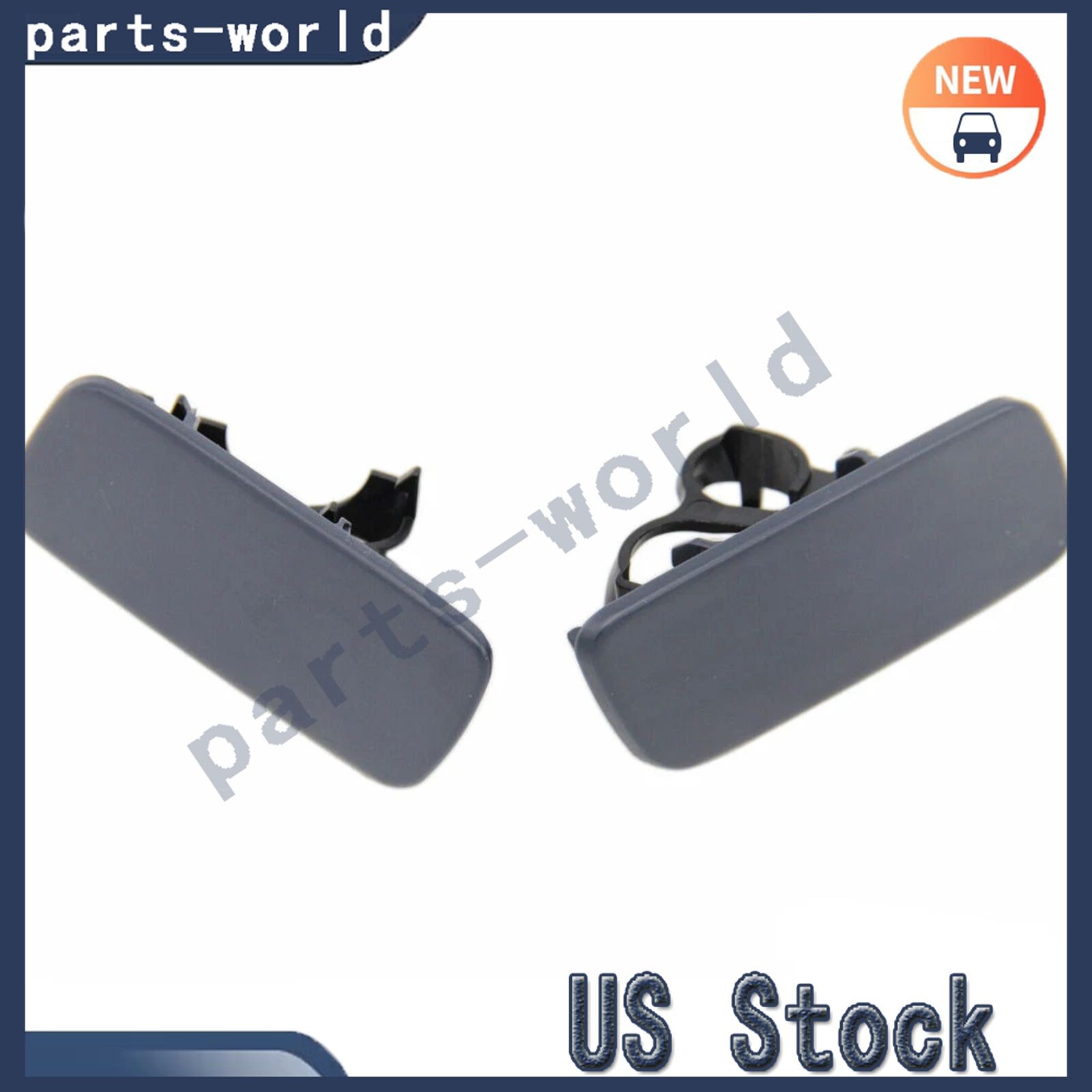 Right & Left Headlight Washer Cover 61677244960 Fits For 10-18 Rolls-Royce Ghost