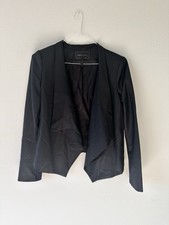 BCBG MAXAZRIA Jacket Blazer Black Size Medium