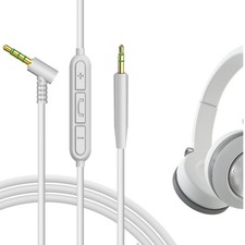 Geekria Audio Cable with Mic for JBL Tune 770NC, Live 650BTNC, TourOneM2 4 ft 