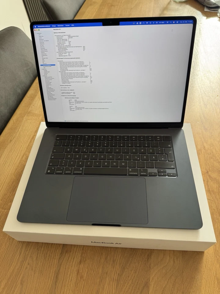 Apple MacBook Air 15" M2 · 8GB · 512GB, Foto 1 von 5