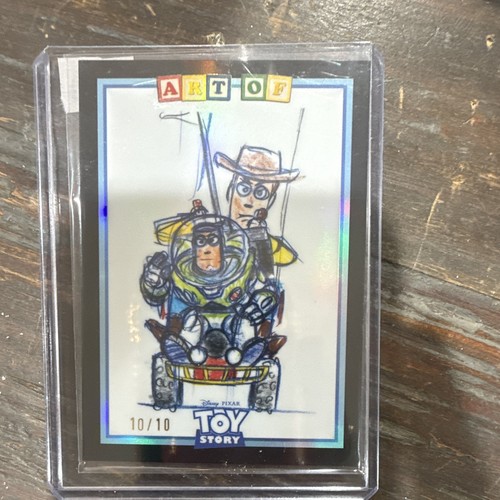 Buzz and Woody Exploration [Black] #ART-10 2025 Topps 30 Years of Toy Story Art Of Toy Story card