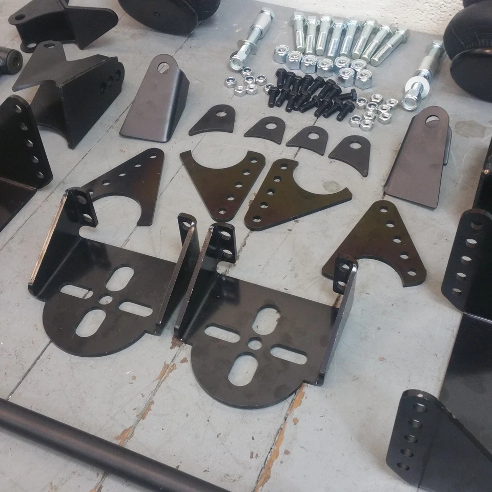 Kit traseiro 4 elos Ford F150 F100 F Series 1948-1952 GT SBF 2wd suspensão pneumática - Imagem 3 de 4