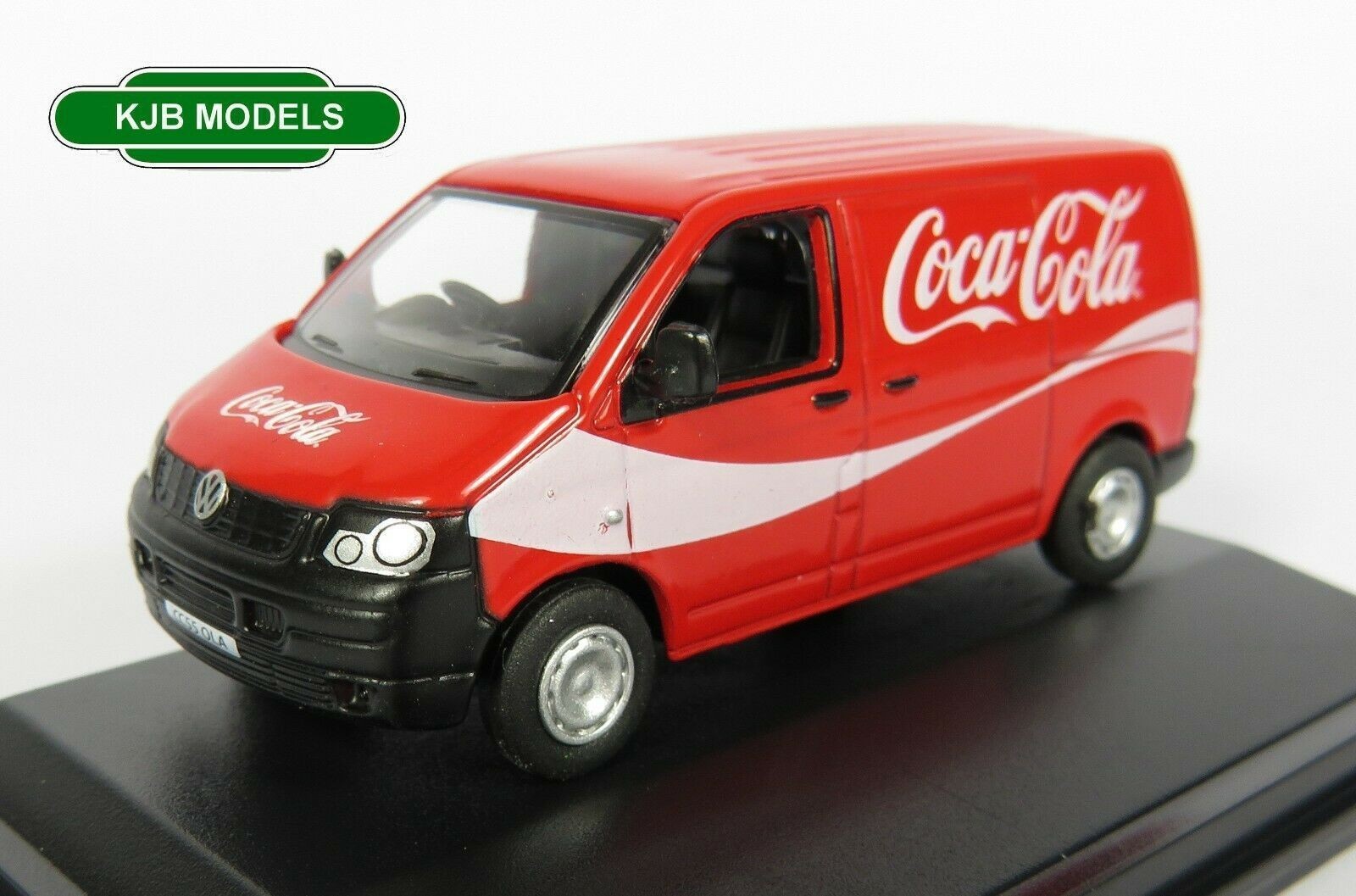OO Gauge Oxford Diecast 1:76 Scale 76T5V003CC Coca Cola VW T5 Van Model Vehicle