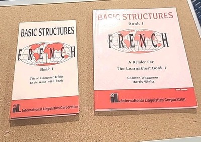Basic Structures-French Book 1 (3 CD set) + Workbook 