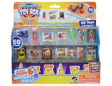 World's Smallest Micro Toy Box Series 1 Mini Collectibles 20 pc Set 20 pack
