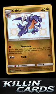 Gabite SV39/SV94 Pokemon Shiny Holo Rare Hidden Fates: Shiny Vault Card NM
