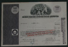 American Radiator & Standard Sanitary Corporation 1967 1000 Shares
