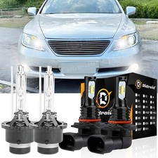 For Lexus Ls460 2007-2012 Hid Led Headlights Low Beam Fog Light Bulbs Kit