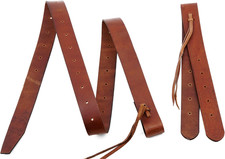Heavy Oil Latigo Harness Leather Off Billet Cinch Straps for Western Saddle