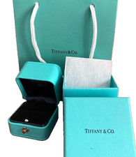 100 Authentic Tiffany Co Engagement Ring Box Outer Box Ribbon