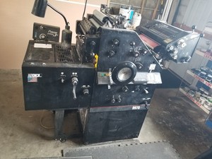 AB DICK MODEL 9970 OFFSET 2 COLOR PRESS WITH T-HEAD