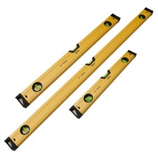 Wasserwaage Set 40 cm 60 cm 100 cm, klein, lang, magnetisch, Magnetwasserwaage