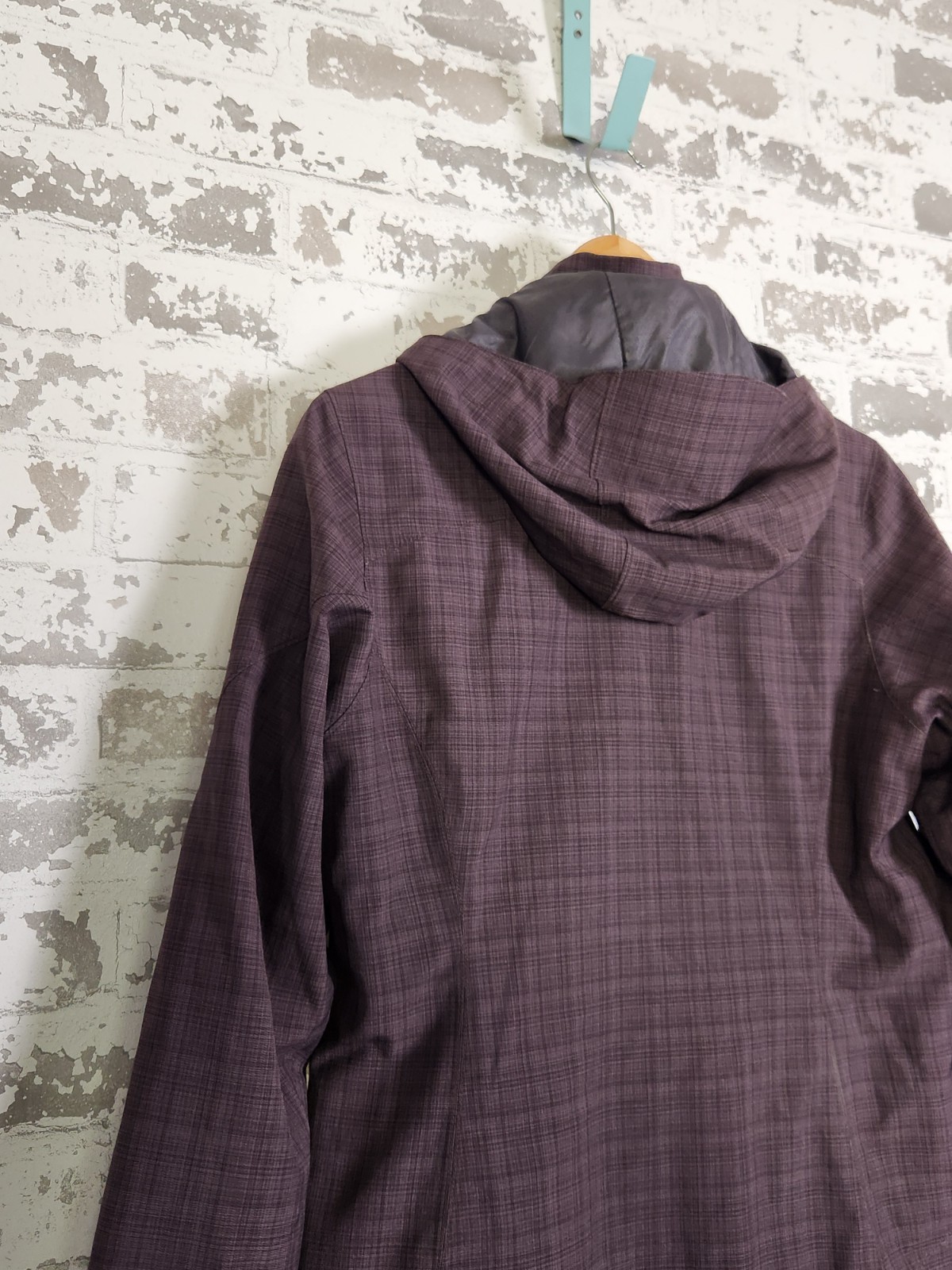 REI E1 Elements Hooded Rain Jacket Shell Windbrea… - image 9