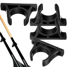 4 Pcs Paddle Clip Holder Canoe Accessory Plastic Fixing Buckles Kayak for