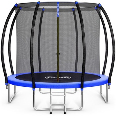 monzana  Trampolin Gartentrampolin Kinder Outdoor Komplettset Ø 244 305 cm