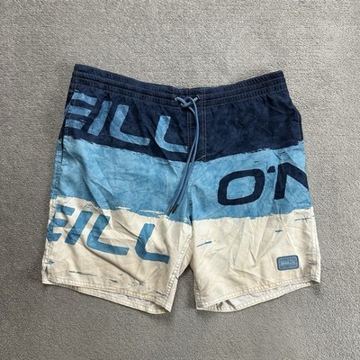 ONEILL Herren Badehose Badeshorts Gr L Surfen Sport Bermudas Short 2318 Blau