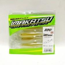 IMAKATSU LAZY SWIMMER 3.9inch FECO Lazy Swimmer 3.9 inch F Eco Color S 514 Ghost