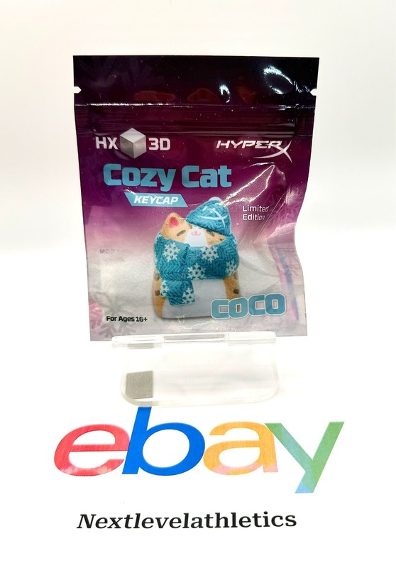 HyperX Cozy Cat Keyboard Keycap Coco HX3D - 91Y90AA - New Sealed