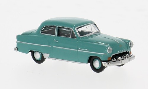 Brekina 20240 - 1/87 Opel Olympia Turquoise - New
