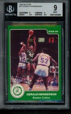 1983-84 Star #31 Gerald Henderson SP BGS 9