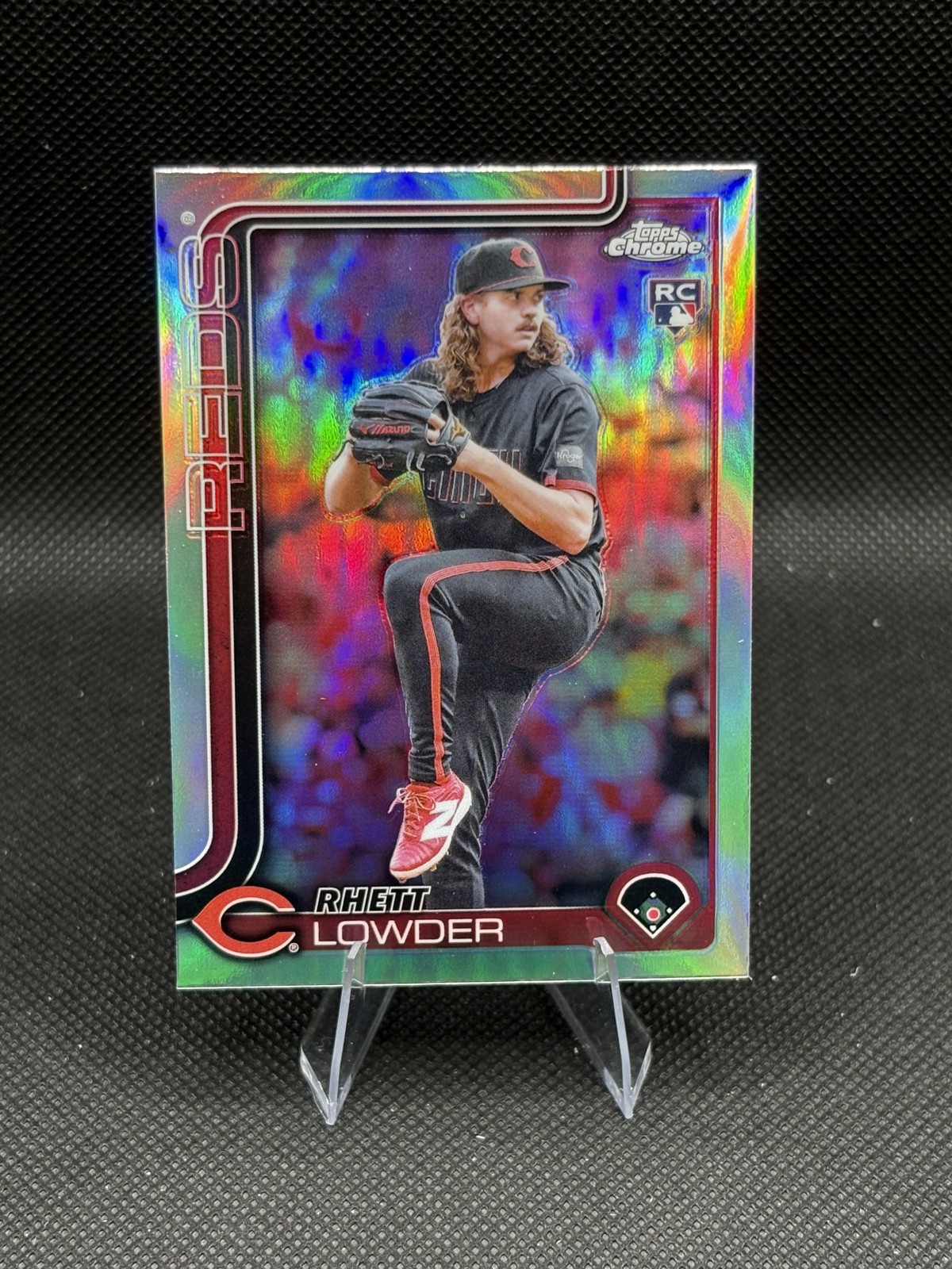 2025 Topps Chrome - Rhett Lowder #147 Refractor (RC)