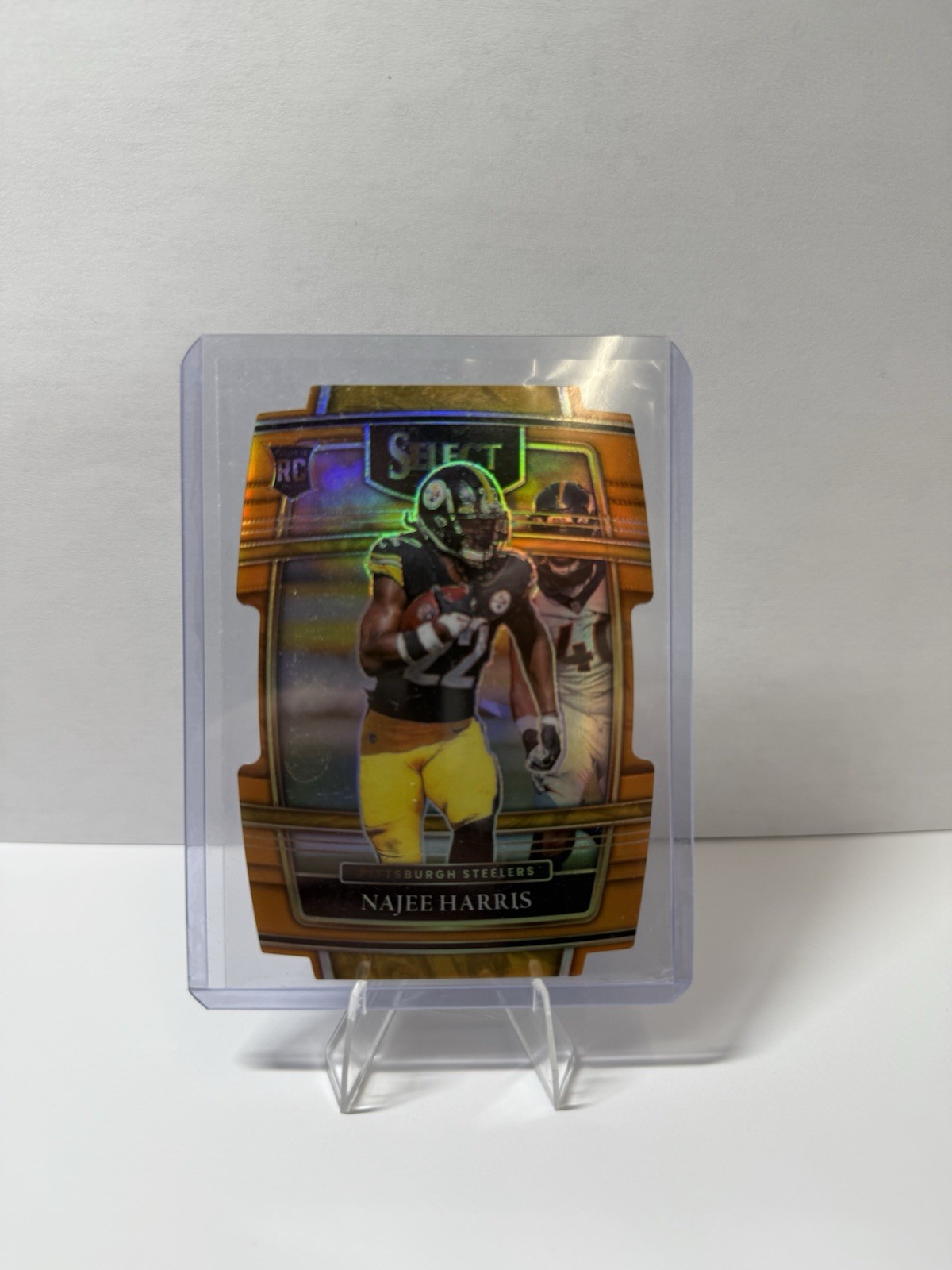 2021 Panini Select Concourse Orange Prizm Die-Cut /249 Najee Harris Rookie RC