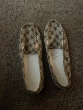 Women's Penny Loafers, Flat Bow Style, Slip-On Rubber Shoe