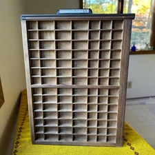 Vintage Letterpress Printers Tray #195