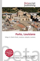 Lambert M. Surhone (U. A.) | Parks, Louisiana | Taschenbuch | Englisch (2026)